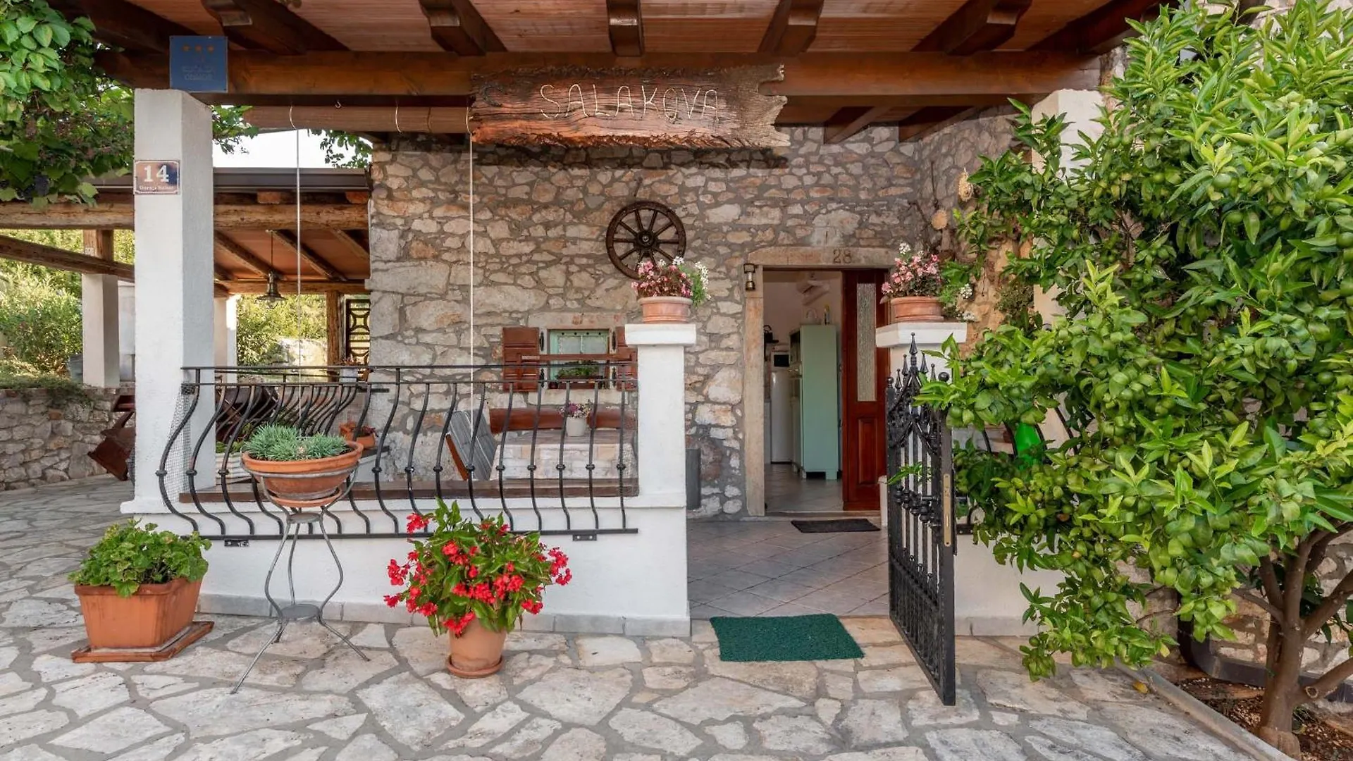 Haus Salakova A Lovely Vintage Stone House Rabac Holiday home